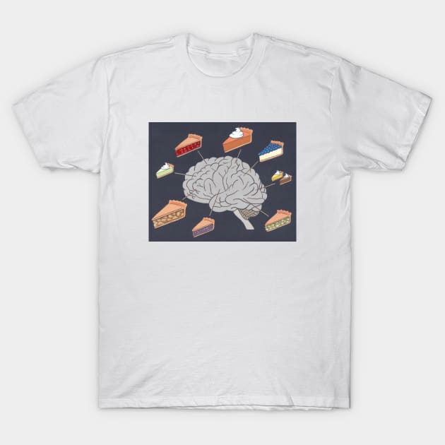 Pie Chart T-Shirt by RoseOfCorn